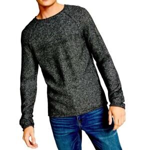 AND NOW THIS Black Pullover Raglan Crewneck Sweater Size XXL New with Tag